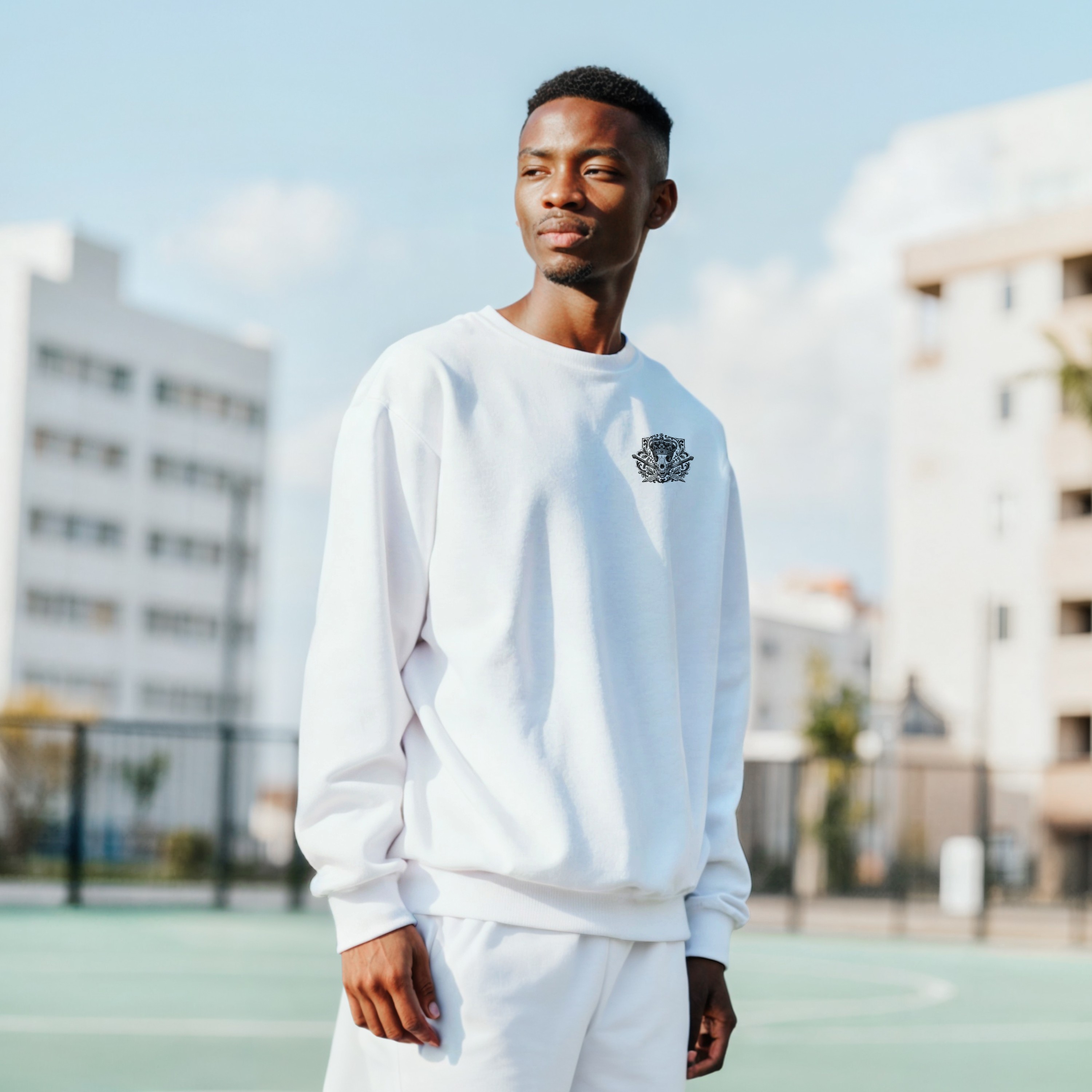 Fallen Throne Sweatshirt worn